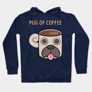 Pug of Coffee Hoodie